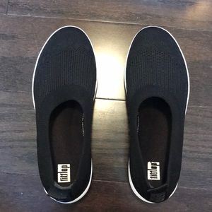 Black slip ons
